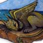 the gryphon, original painting