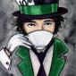 the mad hatter, original painting