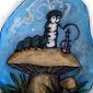 the caterpillar, original painting