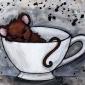 the dormouse, original painting