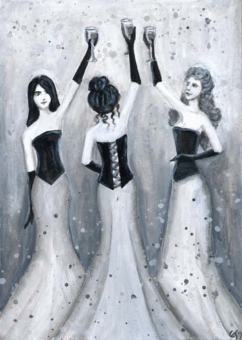 three of cups