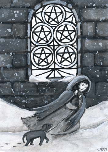 five of pentacles