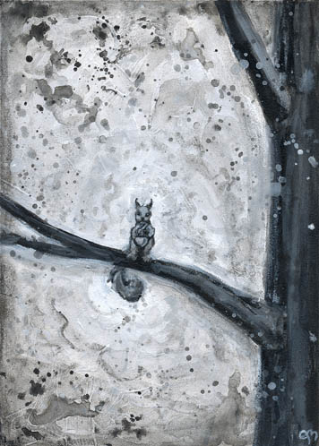 the happy squirrel