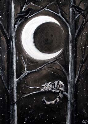 the moon